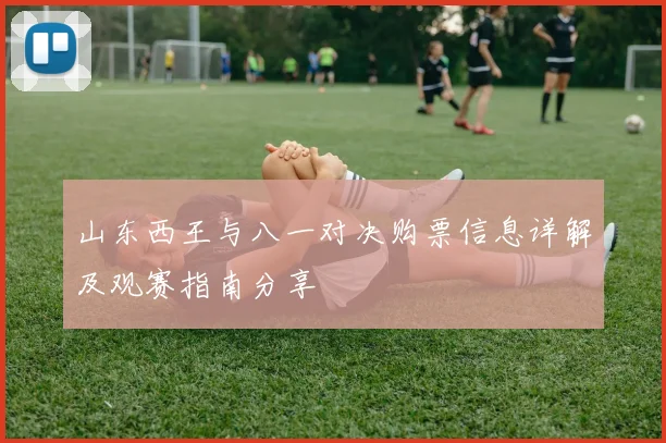 山东西王与八一对决购票信息详解及观赛指南分享
